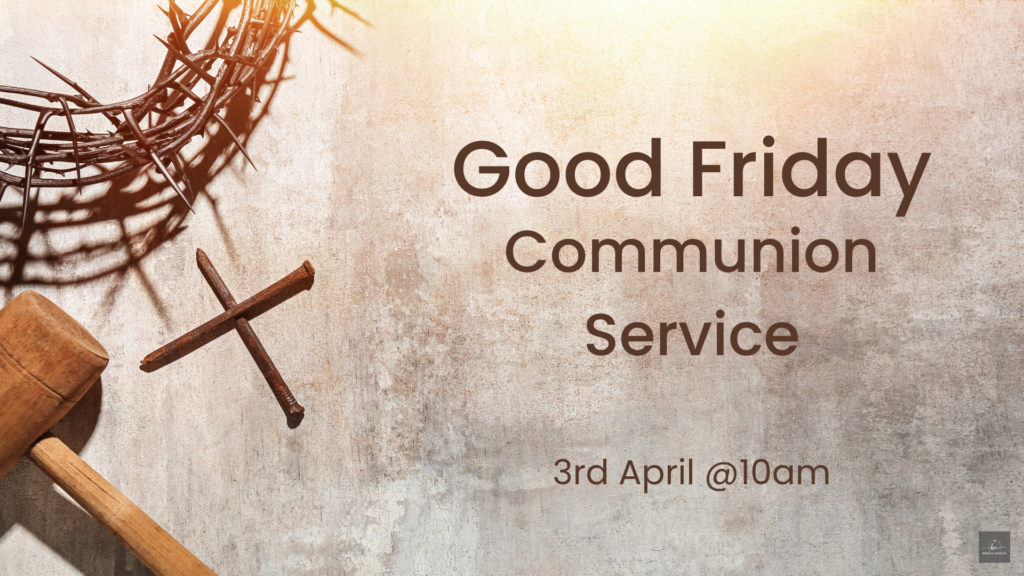 Good Friday Sacrifice Communion