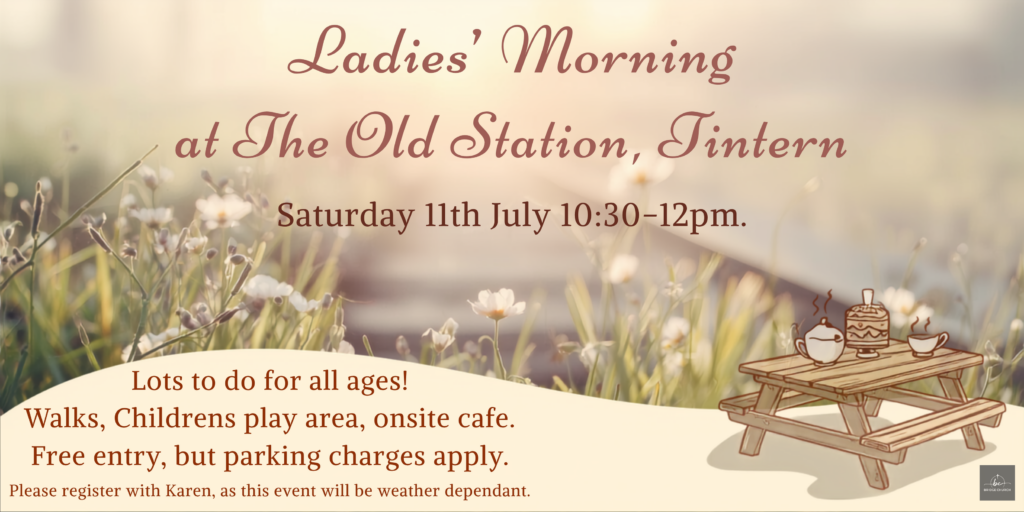 Ladies. walk.chat.eat.children welcome