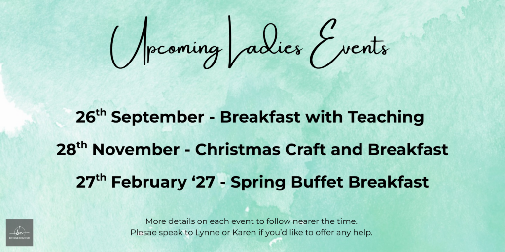 ladies breakfasts crafts teaching community